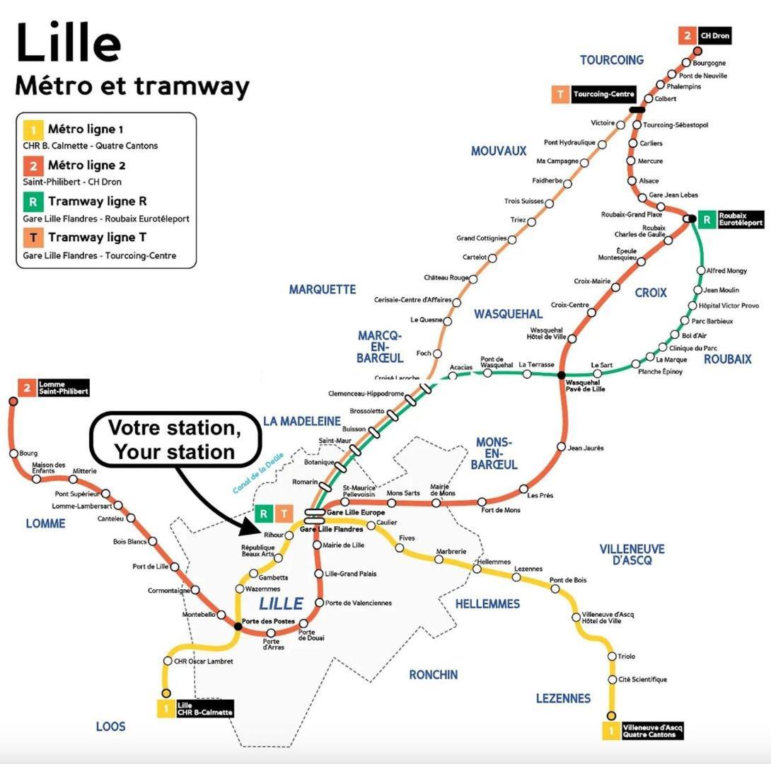 Old Lille - Superb Apartment 2 Bedrooms. ภายนอก รูปภาพ